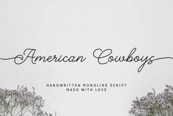 American Cowboys Font