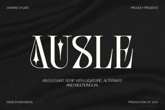 Ausle – The Elegance of a Serif Font