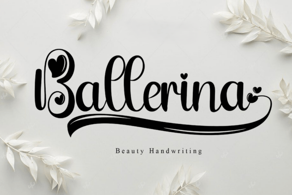 Ballerina Font: A Delicate Script for Elegant Design