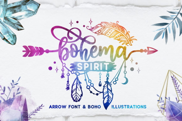 Bohema Spirit: A Font That Captures the Essence of Elegance and Boldness