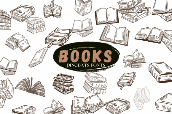 Books: A Versatile Font for Creative Expression