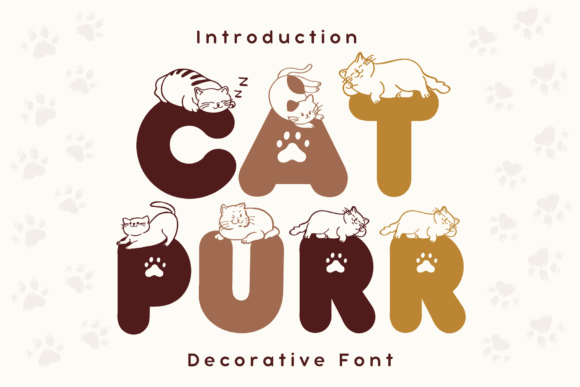 Cat Purr Font: A Whimsical Typographic Experience for Cat Lovers