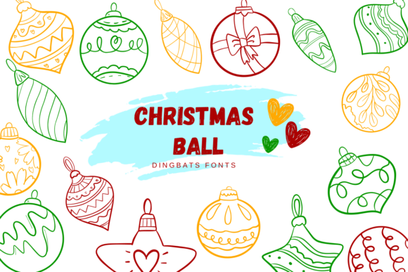 Christmas Ball: A Festive Font for Holiday Designs