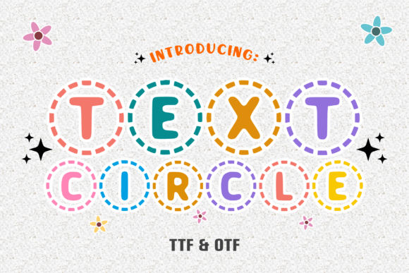 Discover the Magic of Text Circle: A Font That Transforms Design