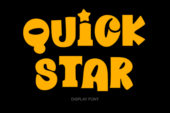 Introducing Quick Star: A Font That Brings Your Creativity to Life
