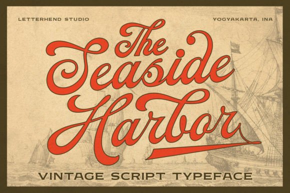 Seaside Harbor Font: A Nostalgic Touch for Modern Design
