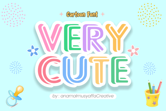 Very Cute: A Font That Speaks to the Heart